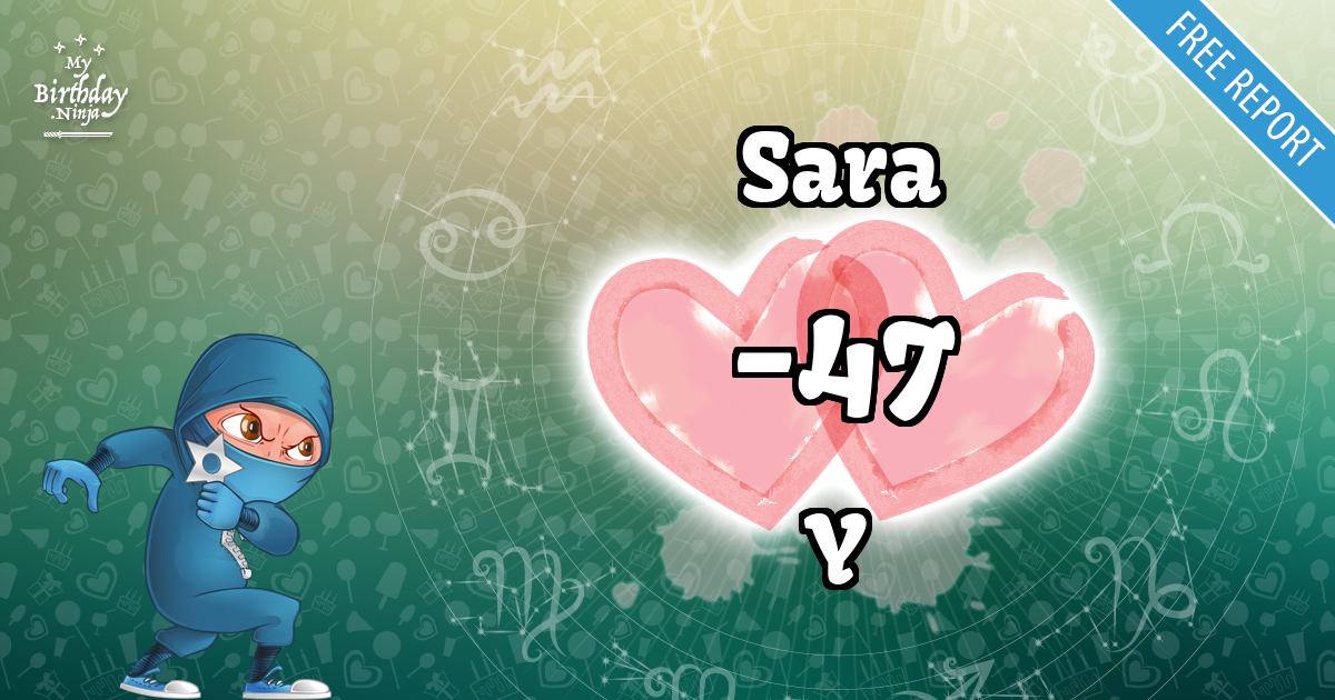 Sara and Y Love Match Score