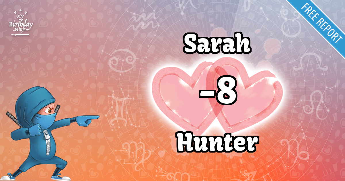 Sarah and Hunter Love Match Score