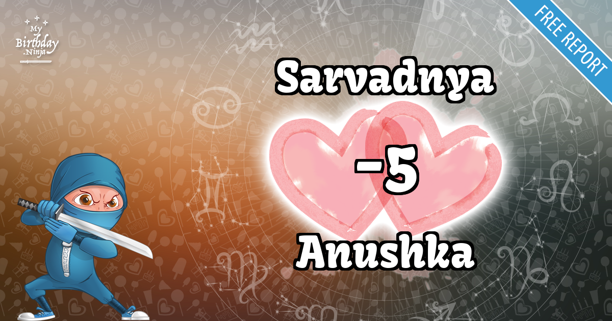 Sarvadnya and Anushka Love Match Score