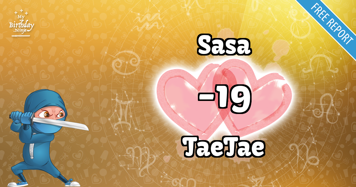 Sasa and TaeTae Love Match Score