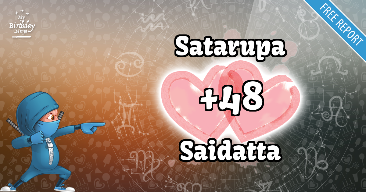 Satarupa and Saidatta Love Match Score