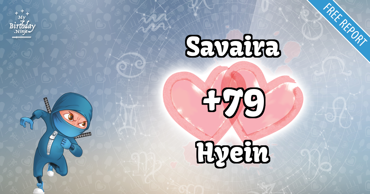 Savaira and Hyein Love Match Score