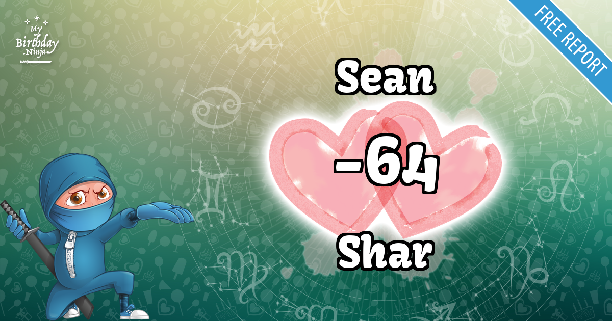 Sean and Shar Love Match Score