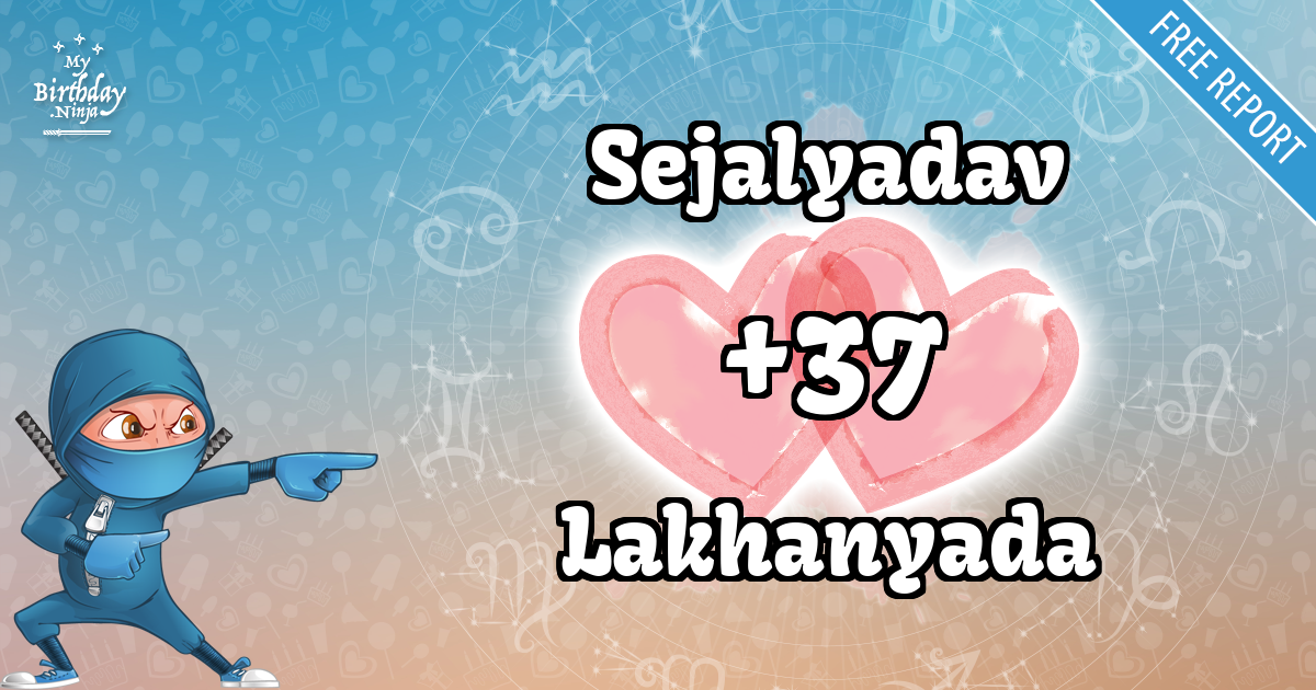Sejalyadav and Lakhanyada Love Match Score