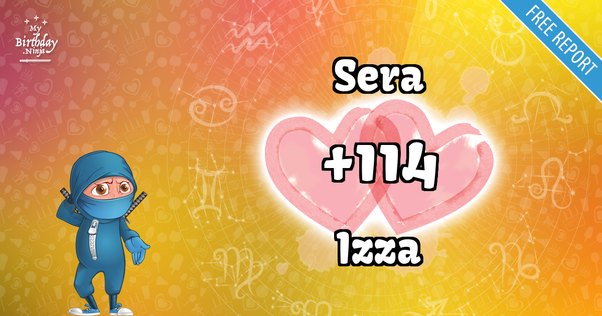 Sera and Izza Love Match Score