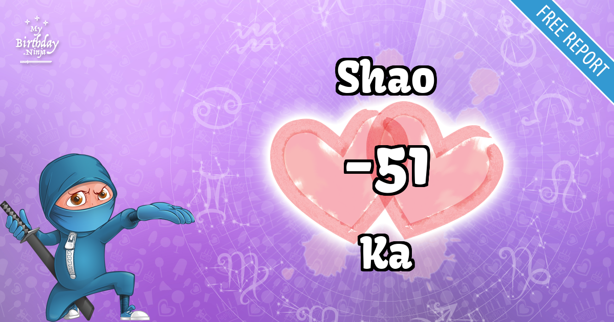 Shao and Ka Love Match Score