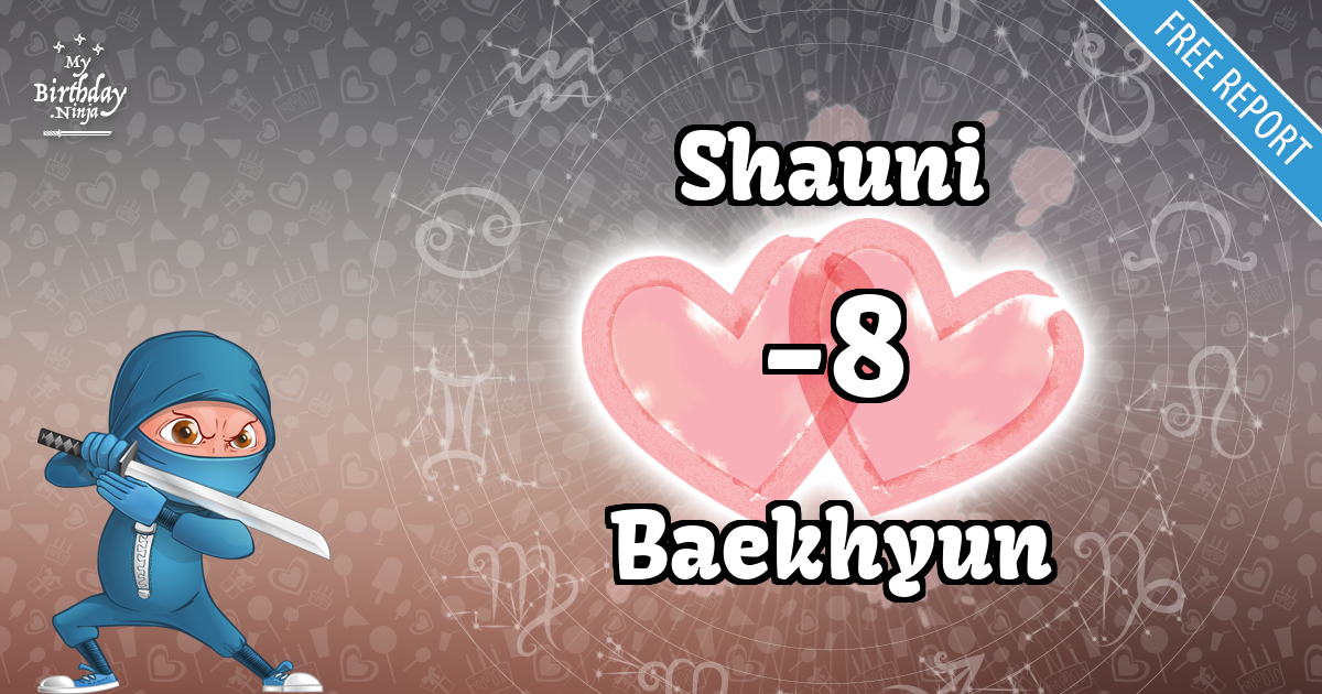Shauni and Baekhyun Love Match Score
