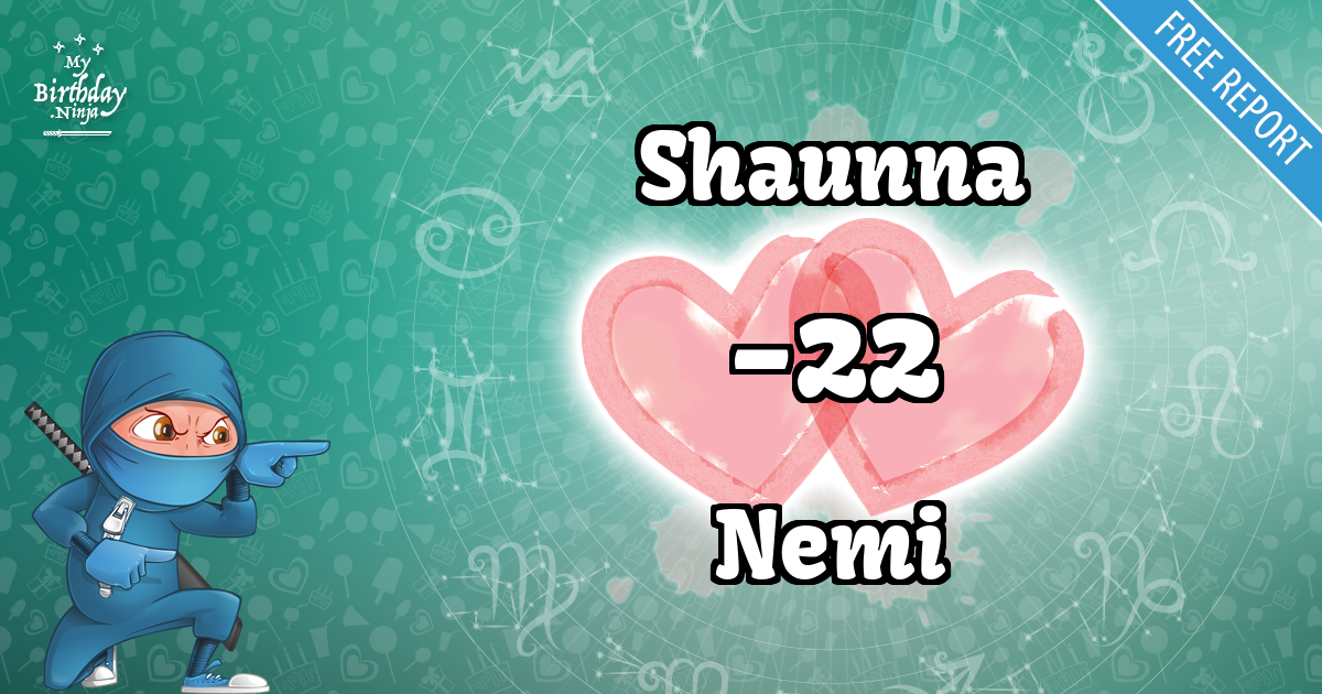Shaunna and Nemi Love Match Score