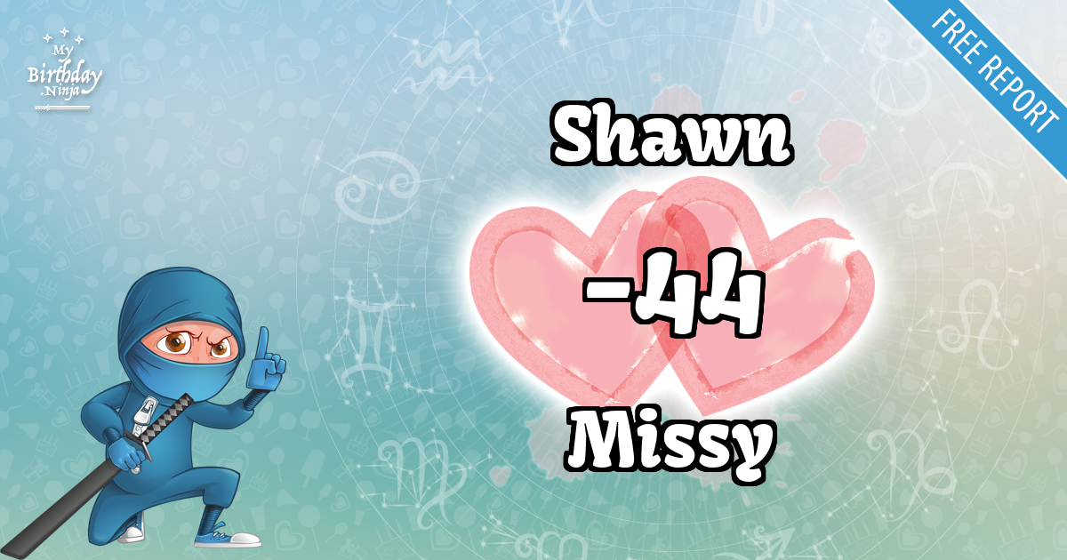 Shawn and Missy Love Match Score