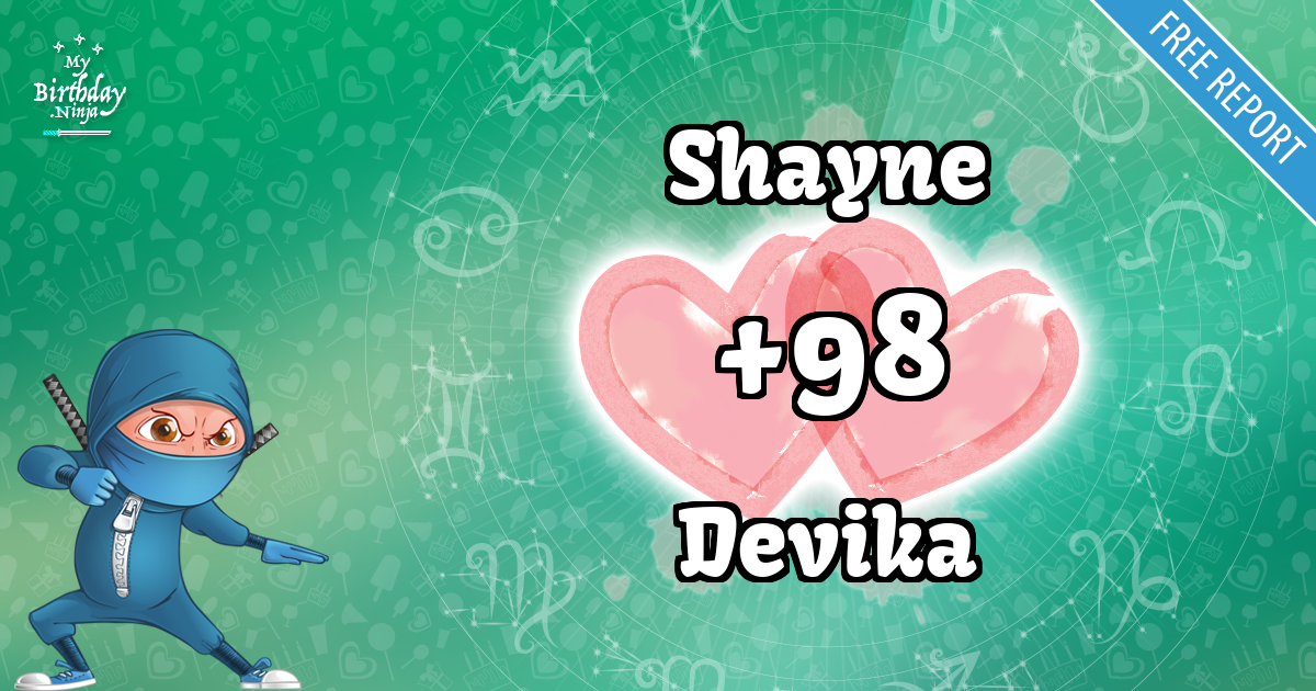 Shayne and Devika Love Match Score