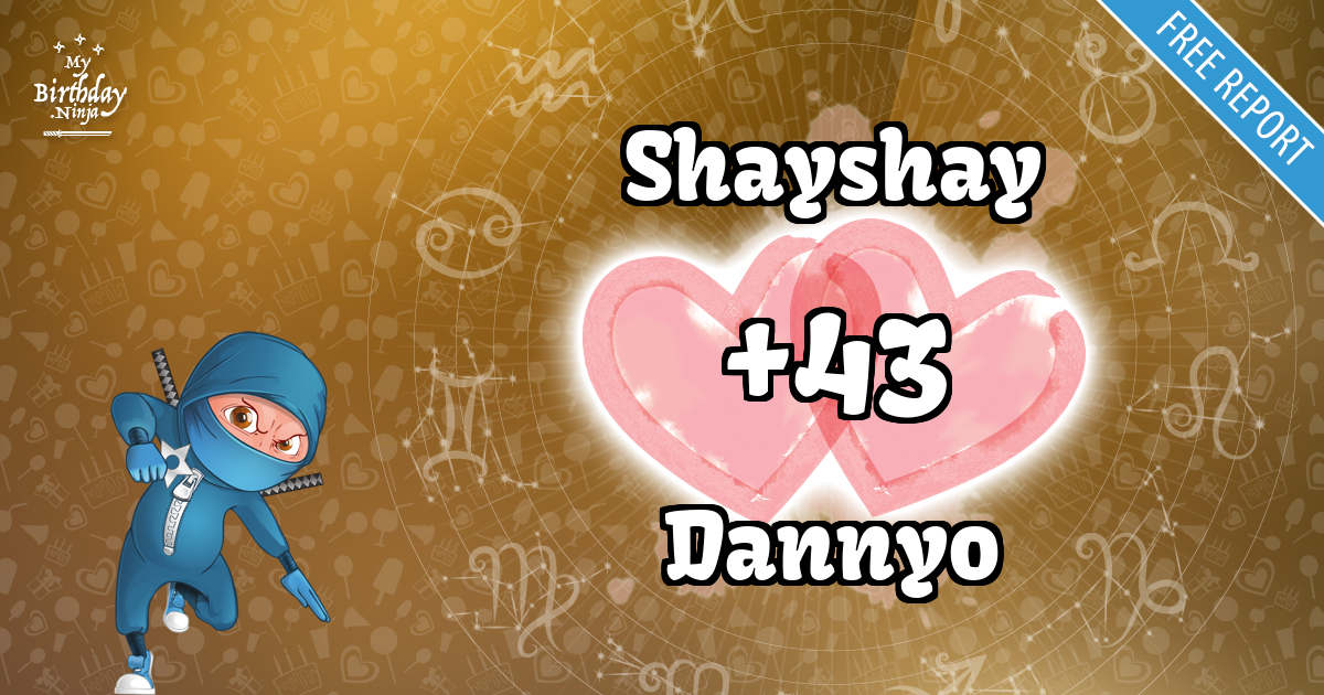 Shayshay and Dannyo Love Match Score