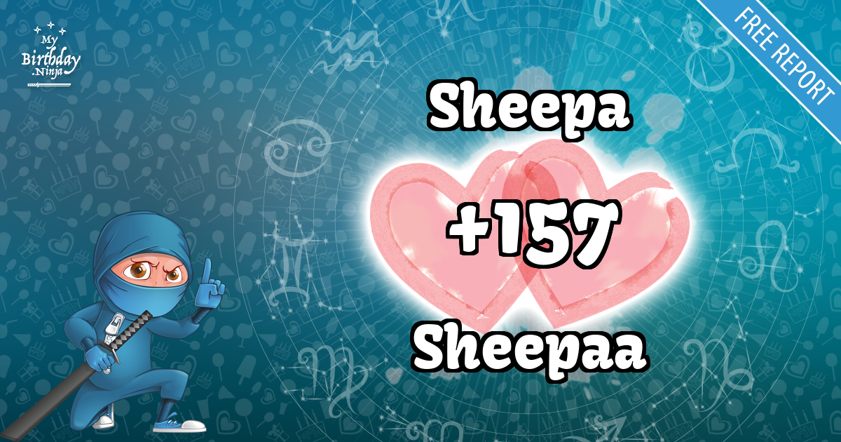 Sheepa and Sheepaa Love Match Score