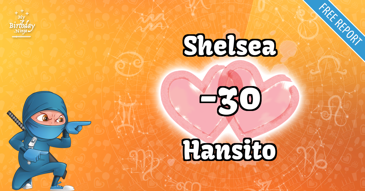 Shelsea and Hansito Love Match Score