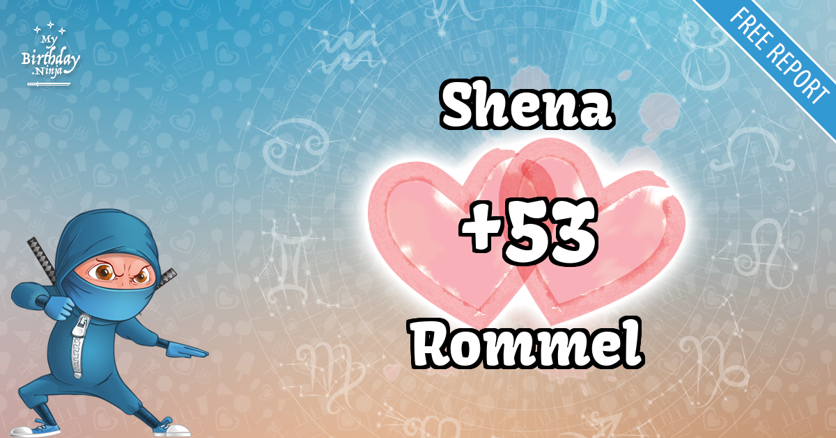 Shena and Rommel Love Match Score