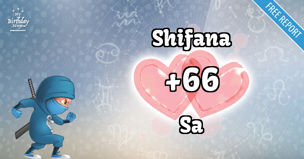 Shifana and Sa Love Match Score