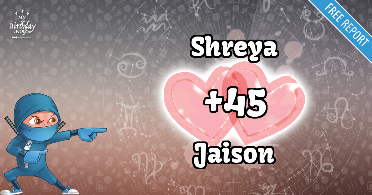 Shreya and Jaison Love Match Score