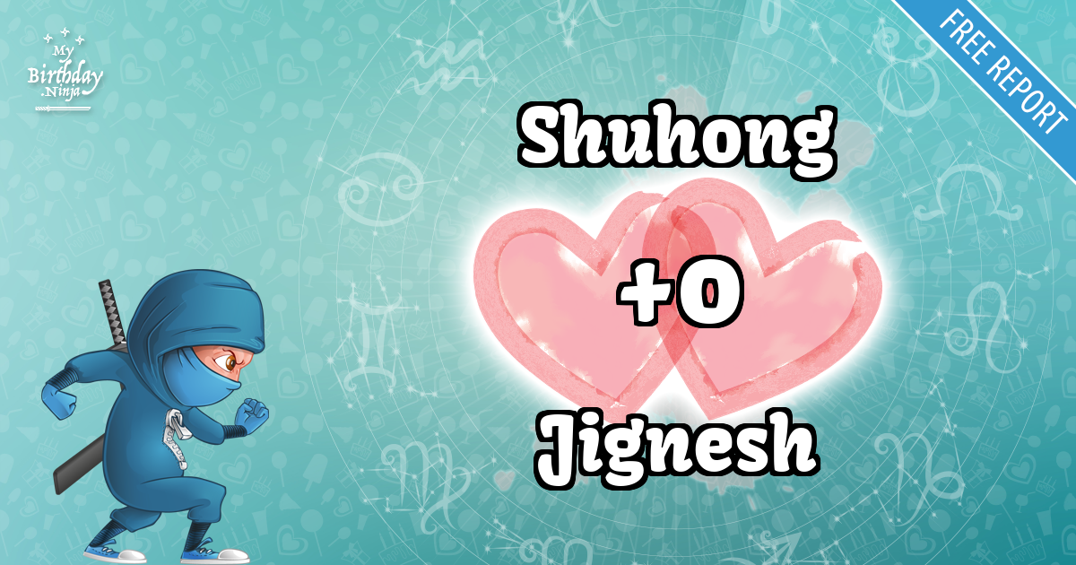 Shuhong and Jignesh Love Match Score