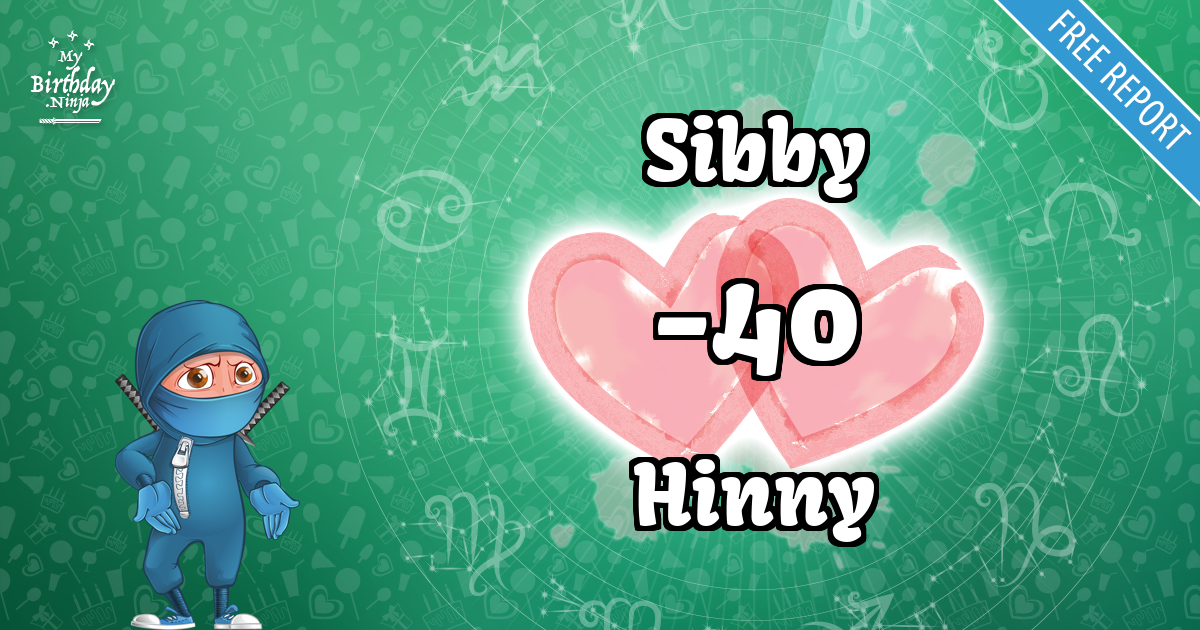 Sibby and Hinny Love Match Score