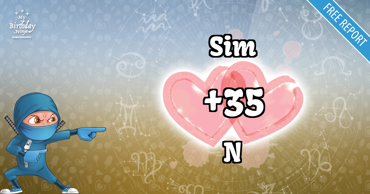 Sim and N Love Match Score