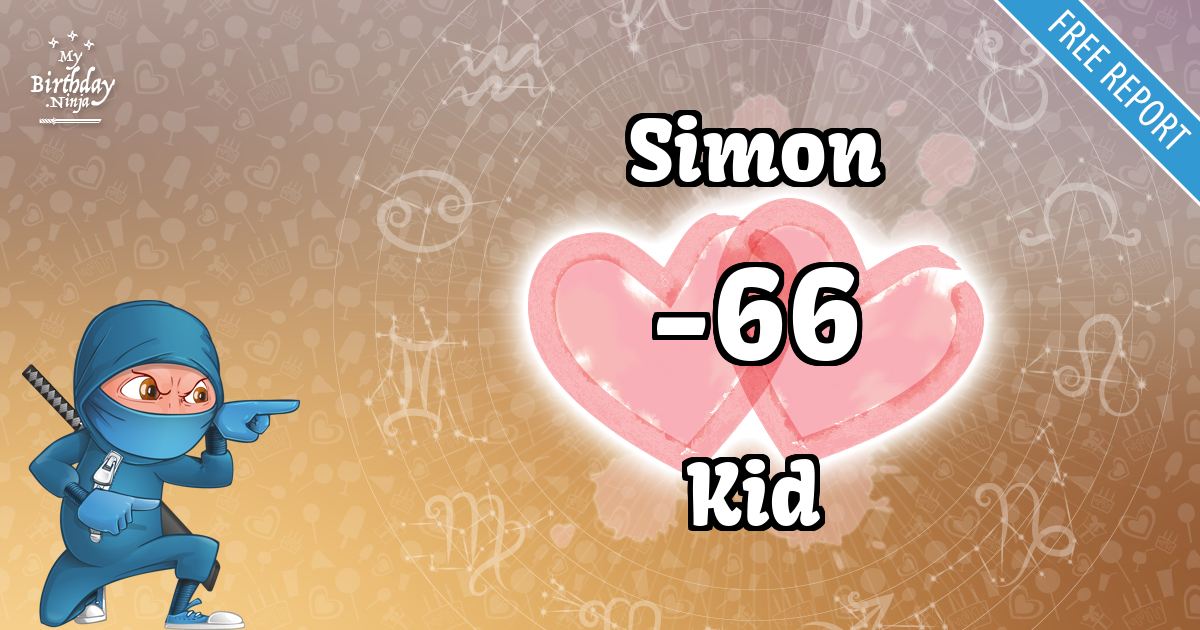 Simon and Kid Love Match Score