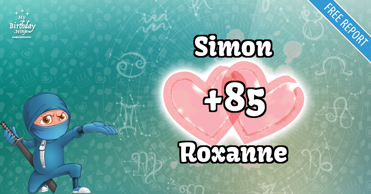 Simon and Roxanne Love Match Score