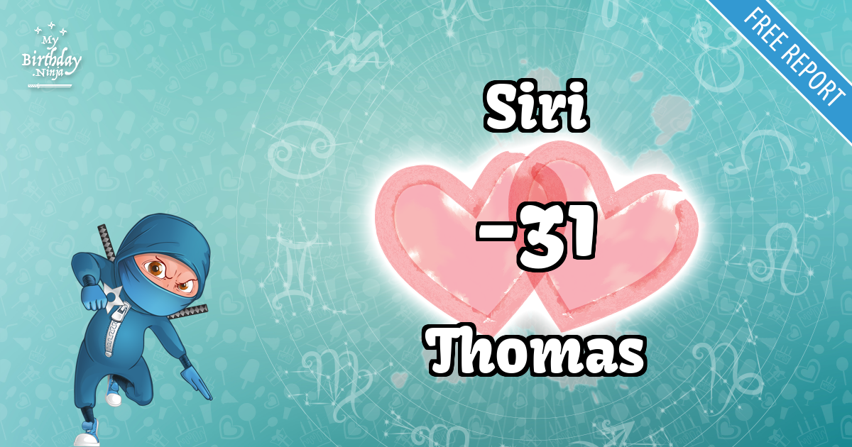 Siri and Thomas Love Match Score