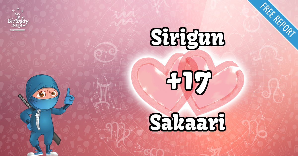 Sirigun and Sakaari Love Match Score