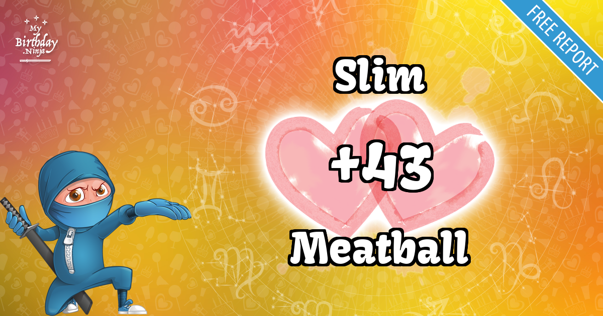 Slim and Meatball Love Match Score