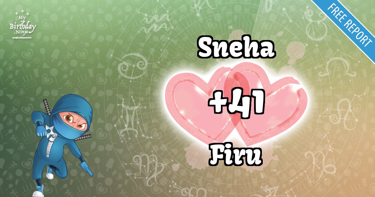 Sneha and Firu Love Match Score
