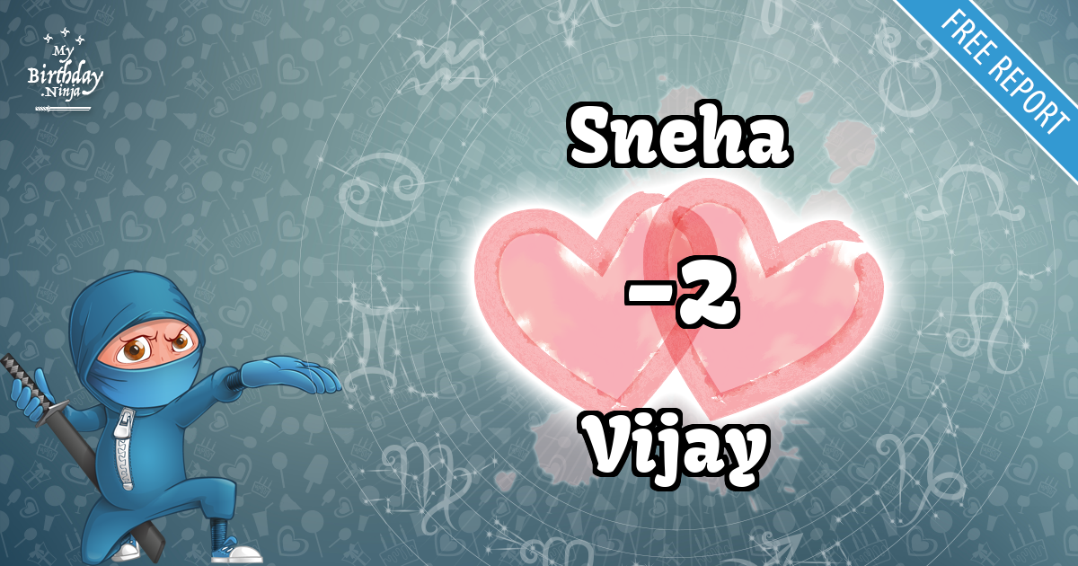 Sneha and Vijay Love Match Score