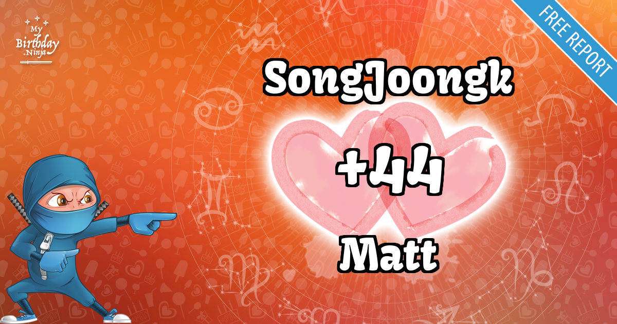 SongJoongk and Matt Love Match Score