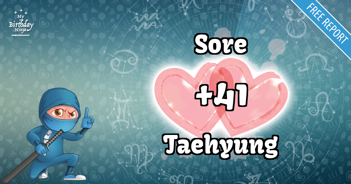 Sore and Taehyung Love Match Score