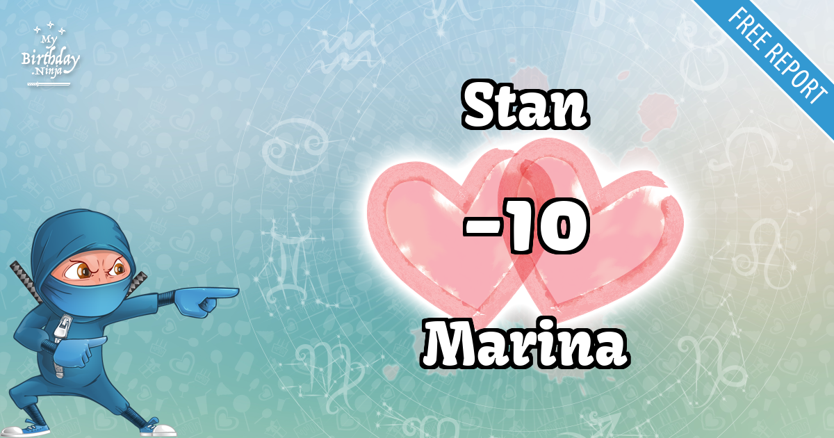 Stan and Marina Love Match Score