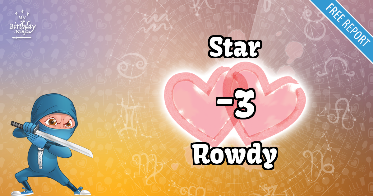Star and Rowdy Love Match Score