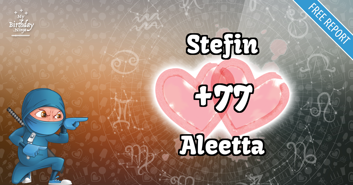 Stefin and Aleetta Love Match Score