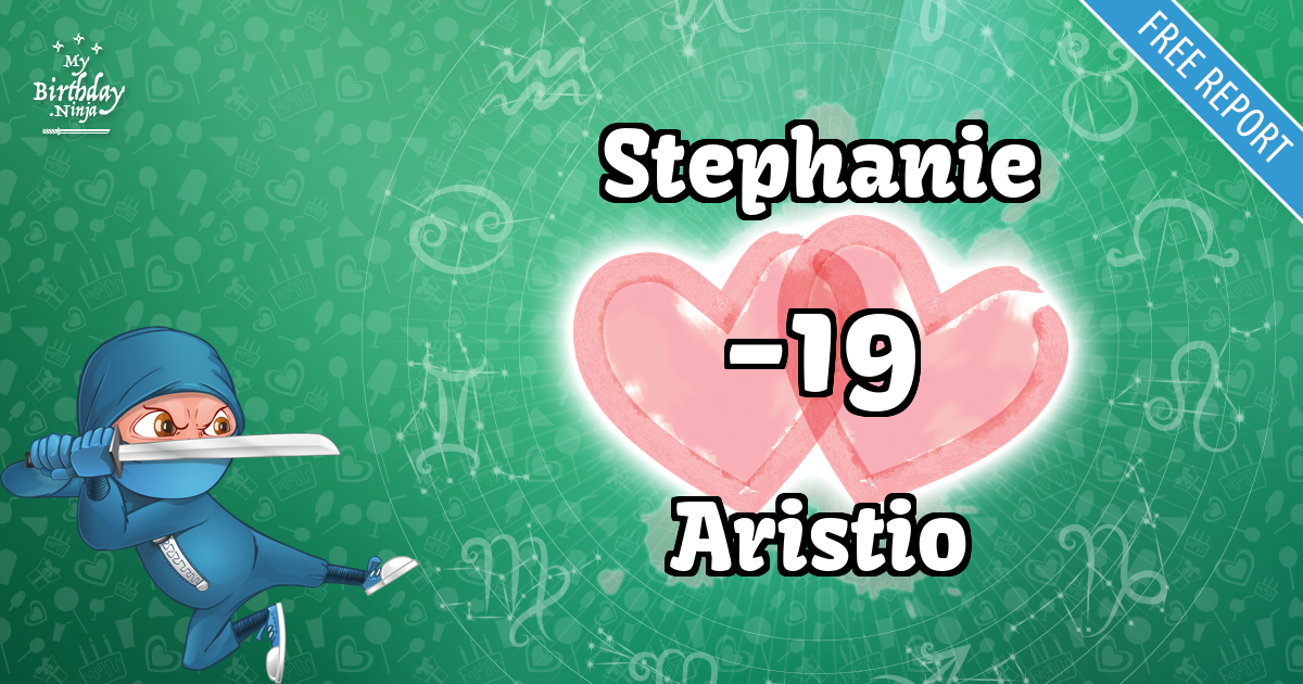 Stephanie and Aristio Love Match Score