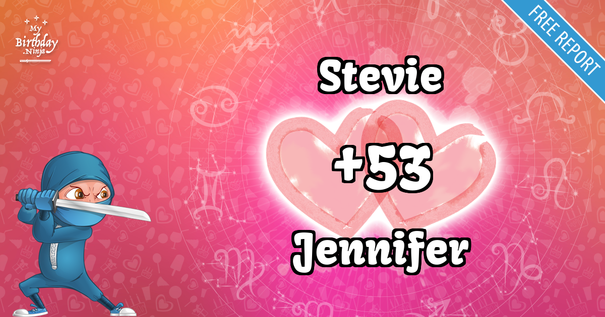Stevie and Jennifer Love Match Score