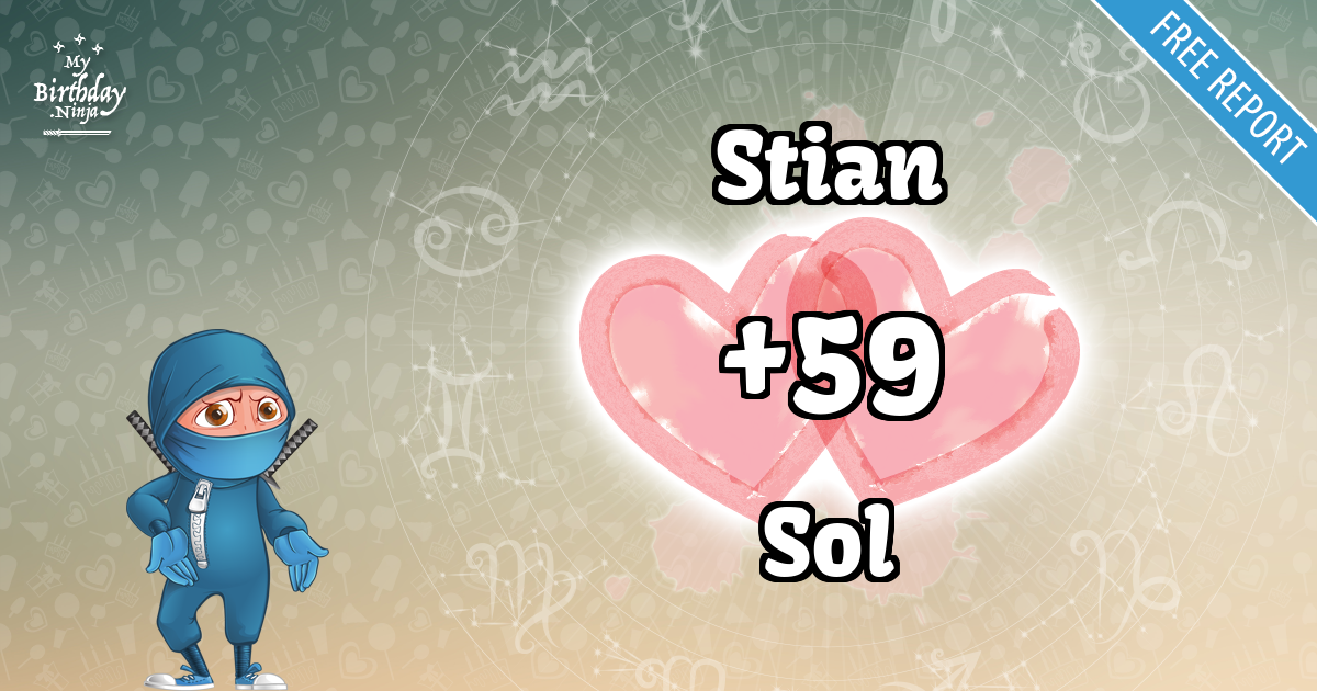 Stian and Sol Love Match Score