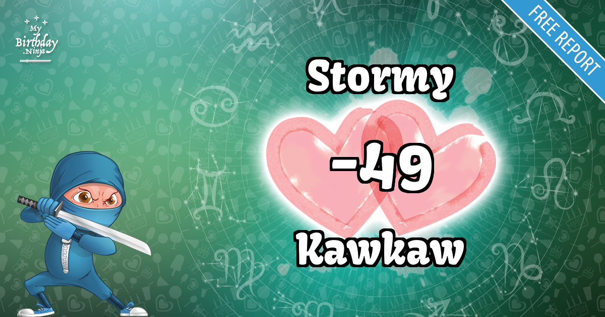 Stormy and Kawkaw Love Match Score