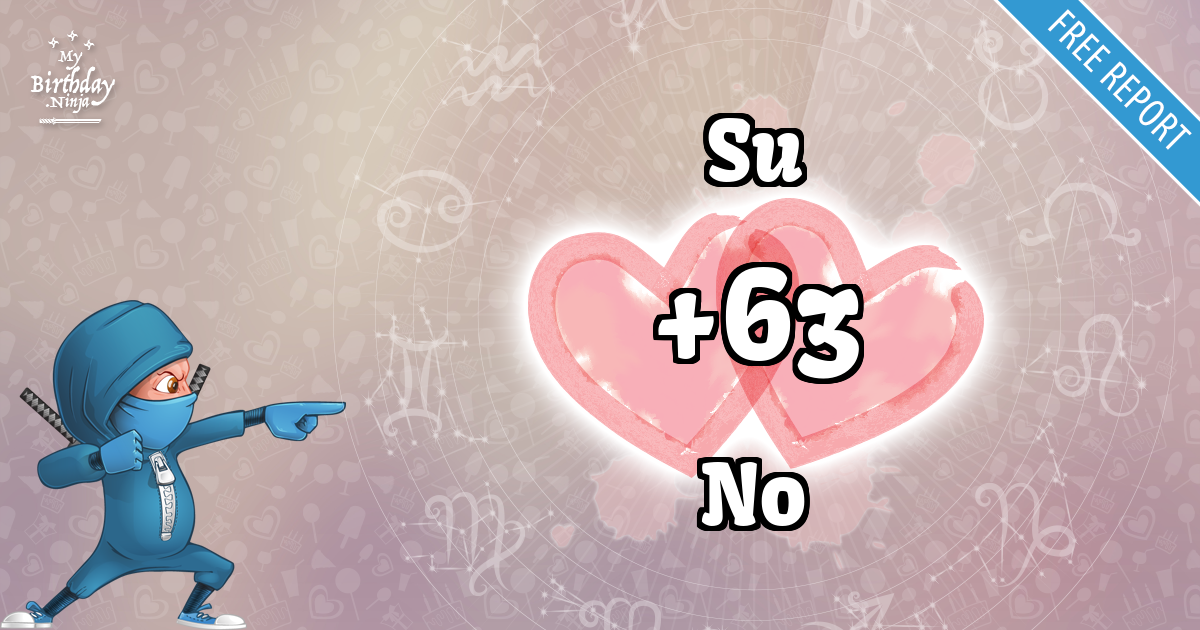Su and No Love Match Score
