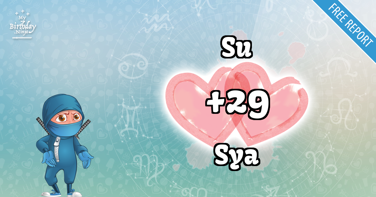 Su and Sya Love Match Score