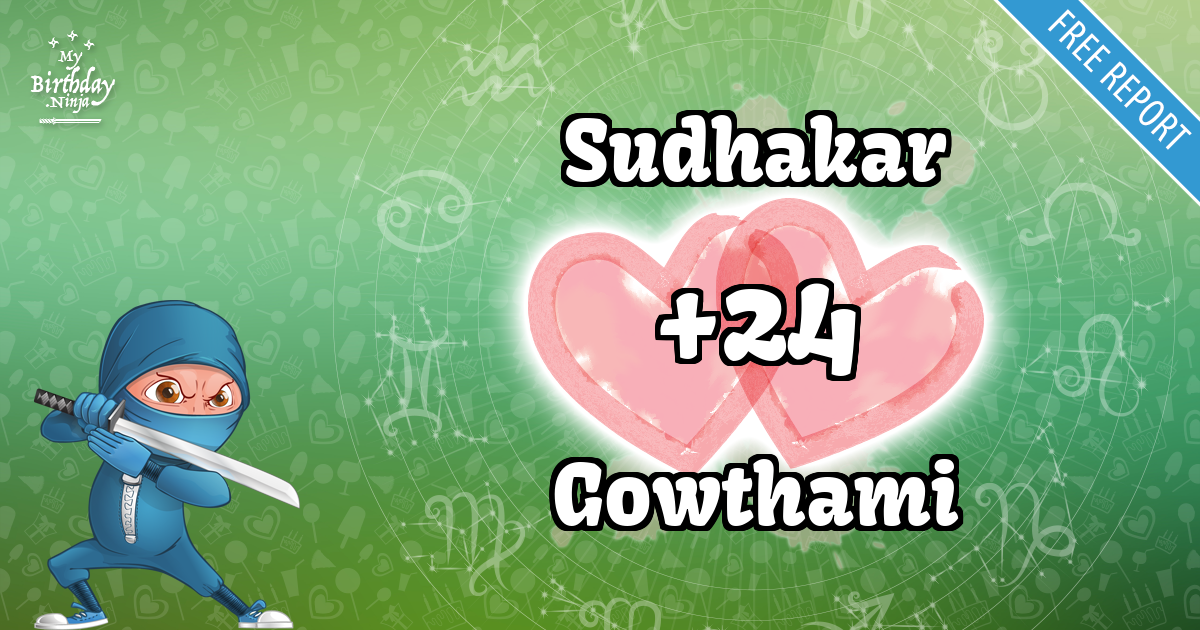 Sudhakar and Gowthami Love Match Score