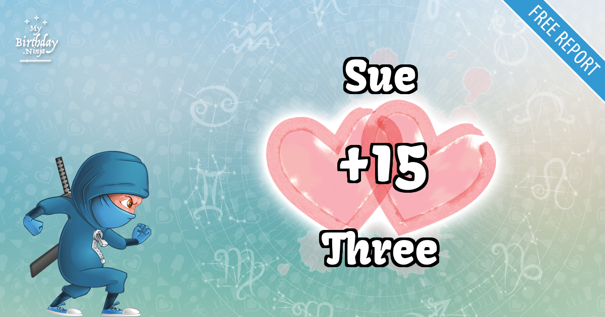 Sue and Three Love Match Score
