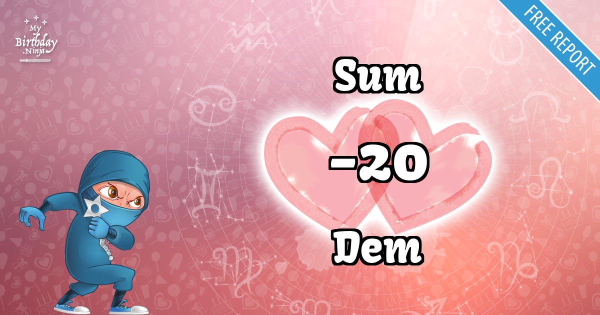 Sum and Dem Love Match Score