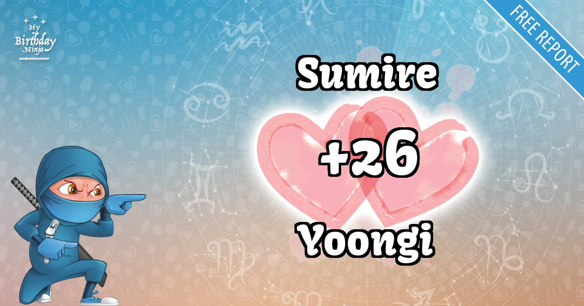 Sumire and Yoongi Love Match Score