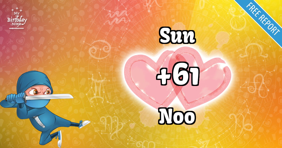 Sun and Noo Love Match Score
