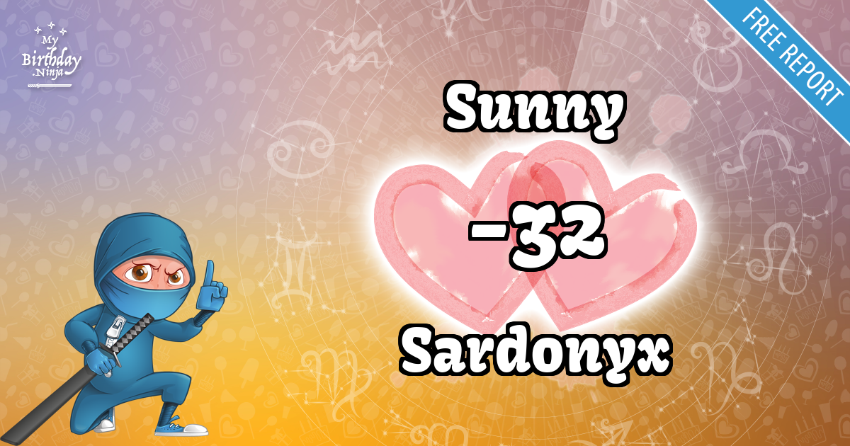 Sunny and Sardonyx Love Match Score
