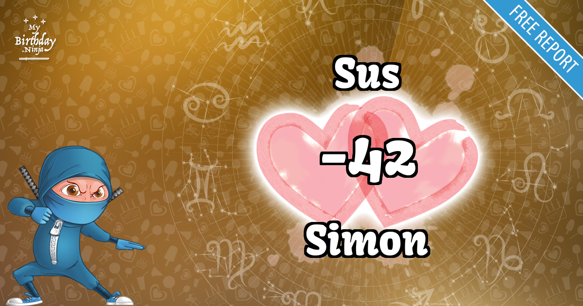 Sus and Simon Love Match Score