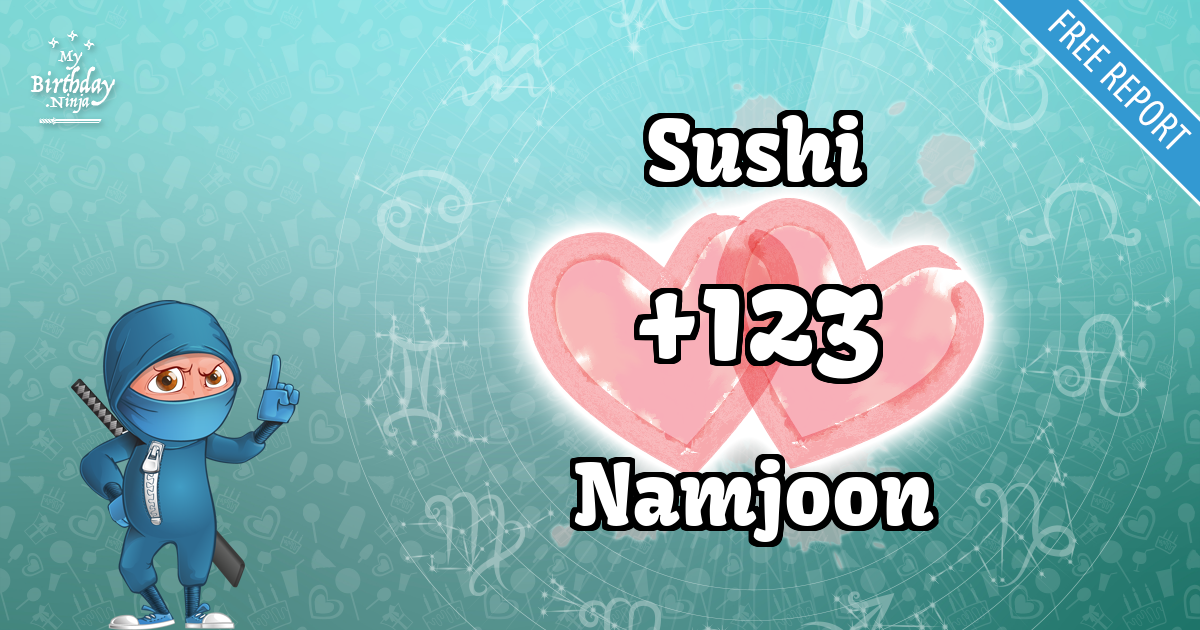 Sushi and Namjoon Love Match Score