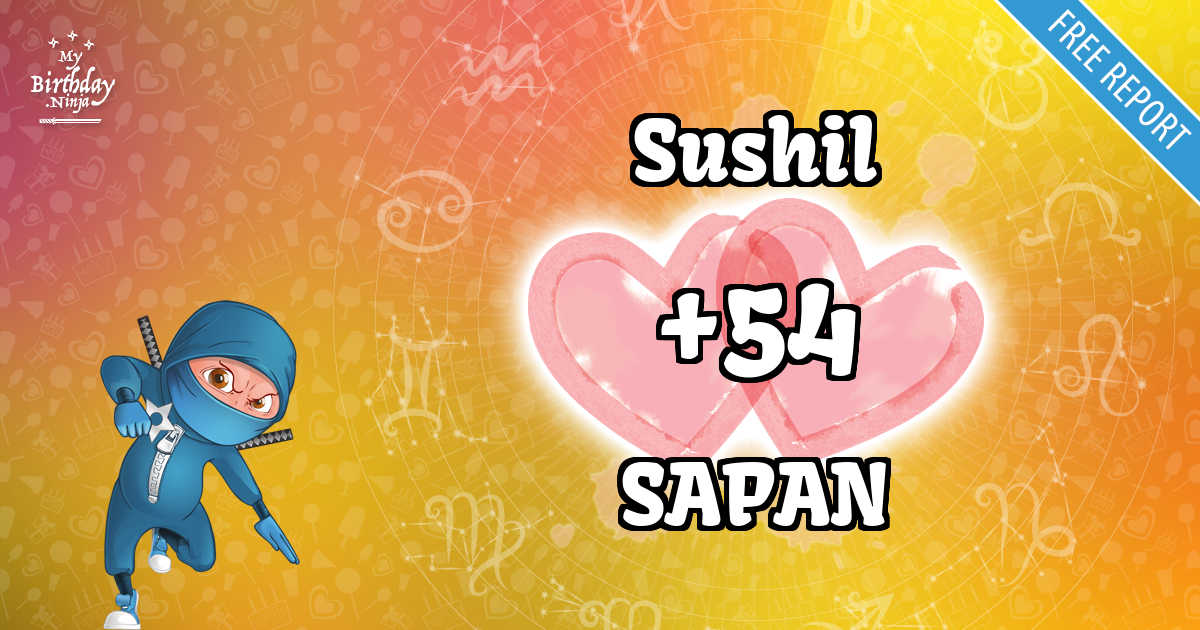 Sushil and SAPAN Love Match Score